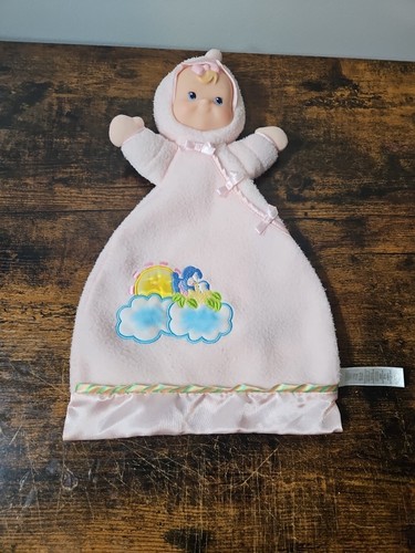 Fisher Price Flutterbye Dreams Pink Fleece Doll Lovey Security Blanket 15" 2004 - Picture 1 of 2