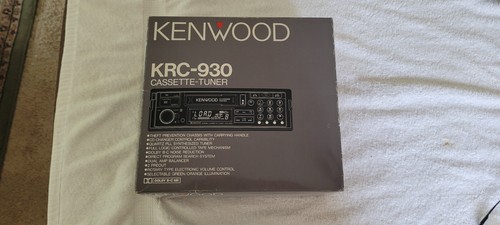 Kenwood KRC 930 pull-out Old School Cassette Cd Changer Control