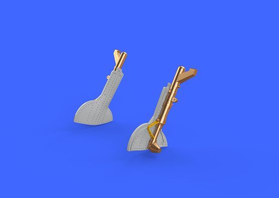 EDUARD BRASSIN 672134 Legs BRONZE for Eduard Kit Spitfire Mk.IX in 1:72