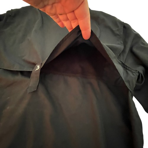REEL LEGENDS Saltwater Mens XL Vented Fishing Shirt Black Long Sleeve Pockets - Picture 4 of 8