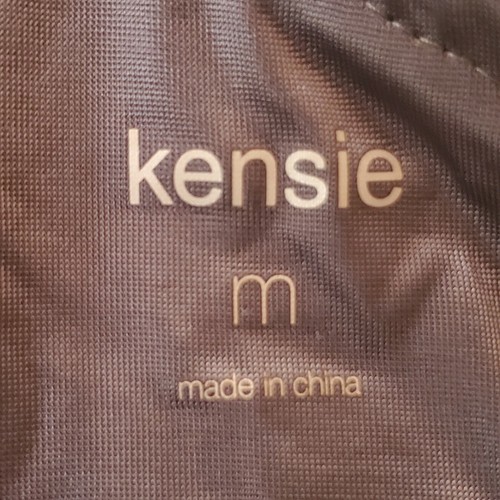 Kensie Dress Silver Medium Mini Sequined One Shoulder Ruffle Party Shift New - Picture 5 of 7