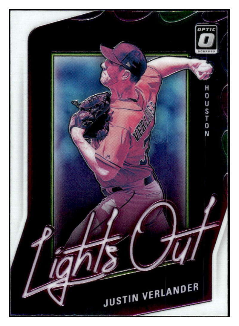 JUSTIN VERLANDER 2021 Donruss Optic Lights Out 10 MLB Astros ID53493