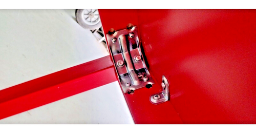Red Coffee Table 43 1/2 " L - Picture 17 of 19