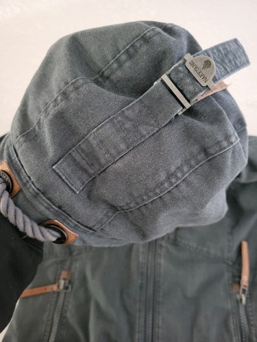 Chaqueta Abrigo Parka Verde Pana Naketano Brave New World M Mujer - Imagen 8 de 14