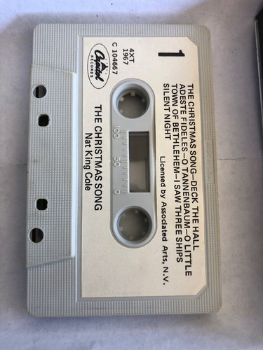 Nat King Cole - The Christmas Song - Cassette Tape 4XT1967 C 104667 - Picture 4 of 4