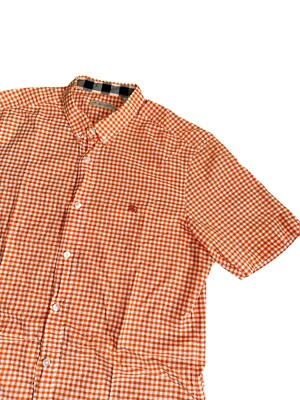 BURBERRY BRIT バーバリー ブリット ボタンダウンシャツ サイズL BURBERRY BRIT バーバリー ブリット チェック コットン 長袖
