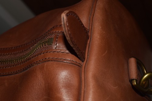 Ralph Lauren Premium Brand Leather Duffle Bag Large Unisex - Picture 6 of 16