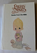 Vintage Precious Moments Book “Stories From The Bible” 1990 Hardcover