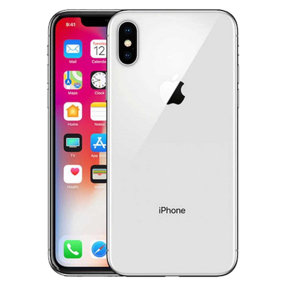 Apple iPhone X - 256 GB - Silver (Unlocked) for sale online | eBay