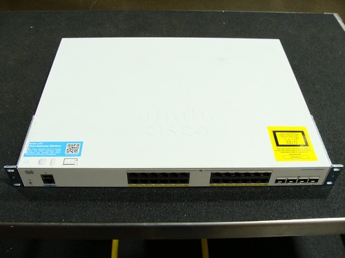 Cisco CBS350-24FP-4X 24-Port Gigabit PoE Stackable Managed Switch w/10G Uplinks