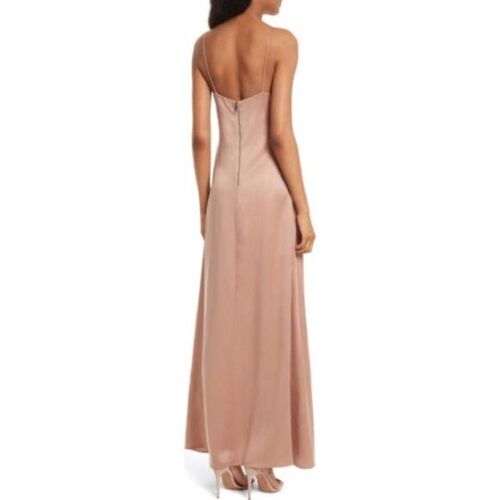 Neu mit Etikett Alice + Olivia Elza 100 % Seide Maxi Slip Kleid Größe 2 - Bild 3 von 12