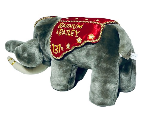 Ringling Brothers Barnum & Bailey 131st Plush “BO” The Circus Elephant 22” Large - Picture 5 of 12