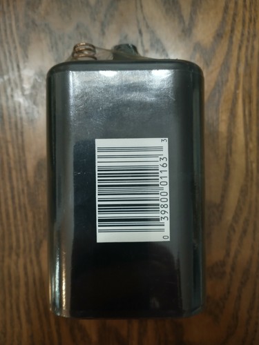 6V H/D LANTERN BATTERY - Picture 2 of 5