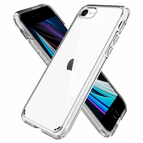For iPhone SE 3 2022 2020 XR X XS 7 8 Case SPIGEN Ultra Hybrid Clear Cover - Picture 16 of 98