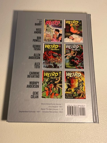 Pre Code Classics WEIRD THRILLERS VOL #1 Hardcover Slipcase Ed 300 made horror - Bild 7 von 8