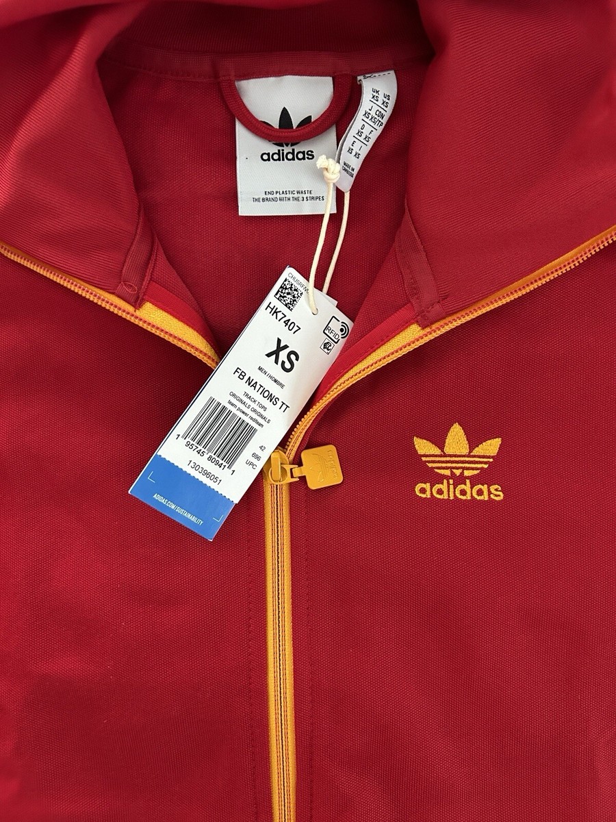adidas Originals Men's Beckenbauer Track Top Jacket HK7407 adidas Originals Men's Beckenbauer Track Top Jacket HK7407