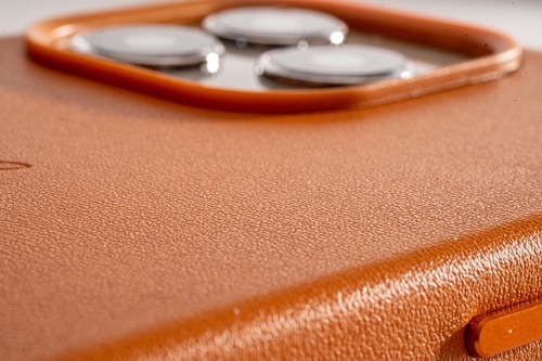 Fabufabu Funda Teléfono Cuero Genuino Compatible con iPhone 14 Pro Max Series - Imagen 12 de 35
