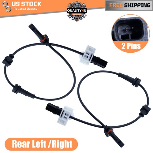 2 X ABS Wheel Speed Sensor Rear Left & Right FOR HONDA ACCORD 2008-2012 - Picture 1 of 9