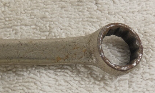 Vintage Vlchek WBH 1416 1/2" X 7/16" SAE 12pt Offset Double End Box Wrench USA - Picture 4 of 6