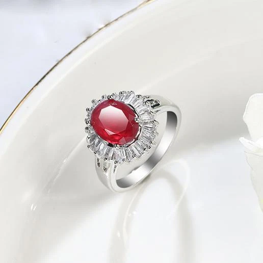 Anillos de plata con gemas de cuarzo verde fuego multi natural regalo navideño talla 6-10 mujer Foto 4 de 4