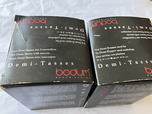 Bodum Demi - Tasses x 4 Still In Original Boxes. - Picture 6 of 6