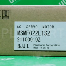 (NEW) PANASONIC MSMF022L1S2 Servo Motor Free FedEx Shipping!