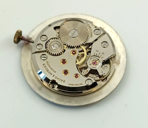 BAUME & MERCIER CAL PESEUX 7040 SWISS WATCH MANUAL WIND MOVEMENT PARTS/REPAIR - Picture 3 of 7