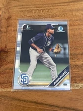 CJ Abrams 2019 1st Bowman Draft Chrome NRMT+ Rookie Padres Prospect!!