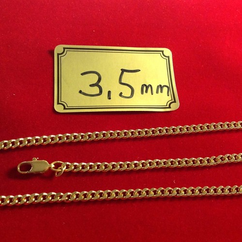 Panzerkette Gold Double gestempelt 2mm, 2,5mm, 3mm, 3,5mm, 4mm, 5mm, 6mm - Bild 5 von 14