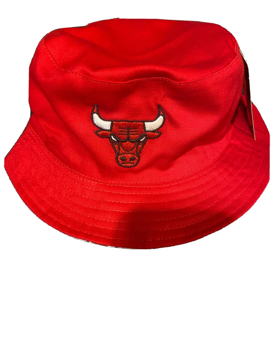 Ultra Game NBA Chicago Bulls Red Bucket Hat Adult Unisex Men Women One Size