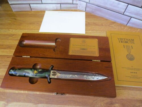 Vintage Gerber Mark II MK 2 Vietnam Tribute Army Knife, with Case & Paperwork - Picture 11 of 16