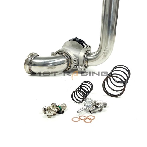 Exhaust Manifold Pipe Elbow Adaptor 90 degree+For MVR 38mm External Wastegate - Imagen 2 de 4