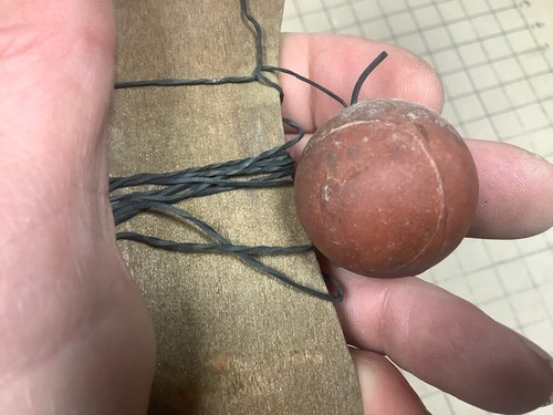 Antique ** Fli - Back Paddle w ball ** high point, NC - early - Picture 5 of 5
