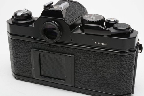 Nikon FM2N 35mm SLR Black Body Only w/new seals, manual, Great! - Picture 9 of 13