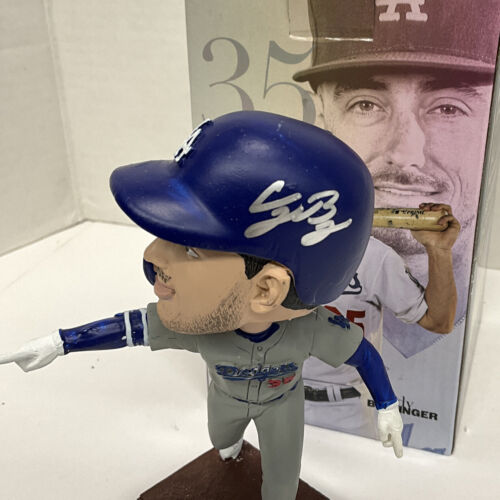 CODY BELLINGER 2020 WS CHAMP SIGNED DODGERS 2022 SGA BOBBLEHEAD BAS AC09914 - Picture 2 of 7
