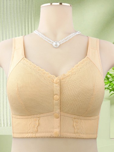 Bras for Women Lisa Charm Daisy Bras Front Snaps Comfortable Full Coverage Bra ▶ - Picture 17 of 26