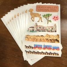 10 Mrs Grossmans Death Valley Nat'l Park Stickers Travel Vacation CA Desert Hot