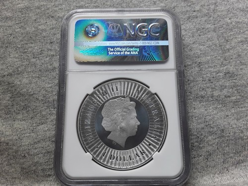 2016P AUSTRALIA $1 KANGAROO MS70 EARLY RELEASES NGC CERTIFIED - Picture 6 of 11