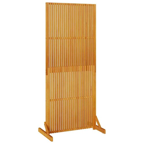 vidaXL Privacy Screen Indoor/Outdoor 180.5 cm Solid Acacia Wood BMG - Picture 2 of 8