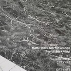 Matte Marble Printed Vinyl Adhesive Wall Paper Furniture Peel Stick Decal Roll