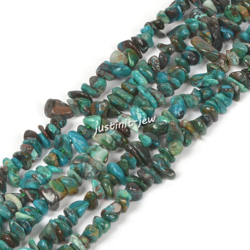 Natural Gemstone Freedom Chips Loose Beads Semi Precious for Jewelry Making 16" - Picture 17 of 169