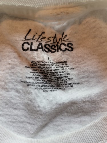 American Muscle Power Diamond Plate Lifestyle Classics Men's T Shirt Size L - Picture 3 of 3