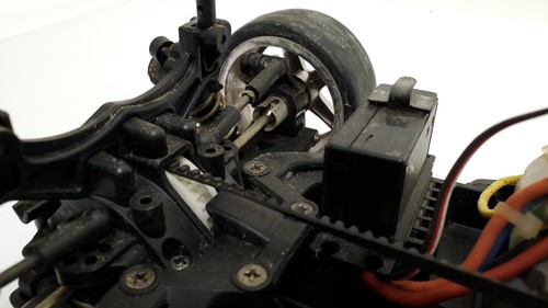 Used 1/10 RC CAR Toyota 2000GT Sanwa RX-231 Mabuchi RS 540SH Futaba MC112B Junk - Picture 20 of 23