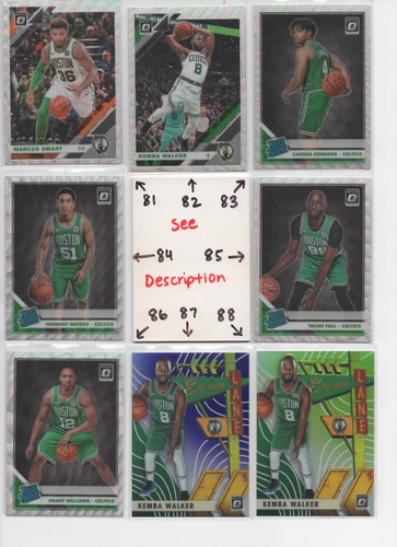 NEW Boston Celtics U-PICK Serial #'d JERSEY AUTO Rookies SMART TATUM BROWN BIRD - Picture 90 of 220