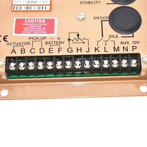Controlador electrónico de velocidad del motor gobernador ESD5111 generador grupo electrógeno piezas EE. UU. - Imagen 9 de 12