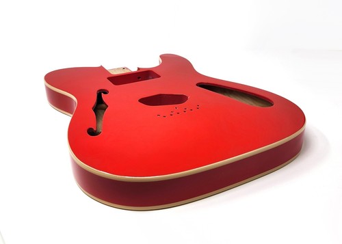 Brio 69 T-Style Thinline Alder Doublebound Fiesta Red H/S - Picture 2 of 10
