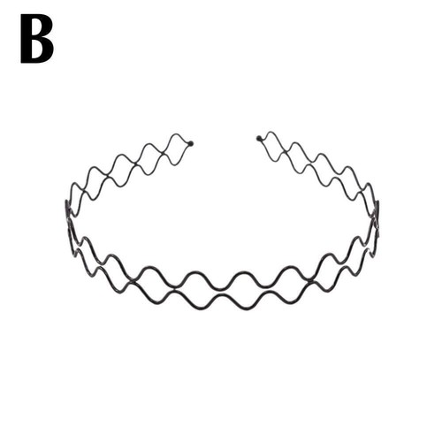 Man Hair Band, Handsome Wavy Hair Band, Outdoor Sports Headband Headdress✨f Q1F1 - Picture 20 of 31