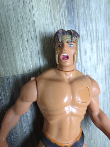 Tarzan The Epic Adventures Tarzan Figure Rare Headdress Trendmasters 1995 - Picture 2 of 10