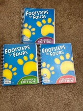 BJU Press Footsteps for Fours Teacher's Edition PART 1, 2 & 3 Second Edition