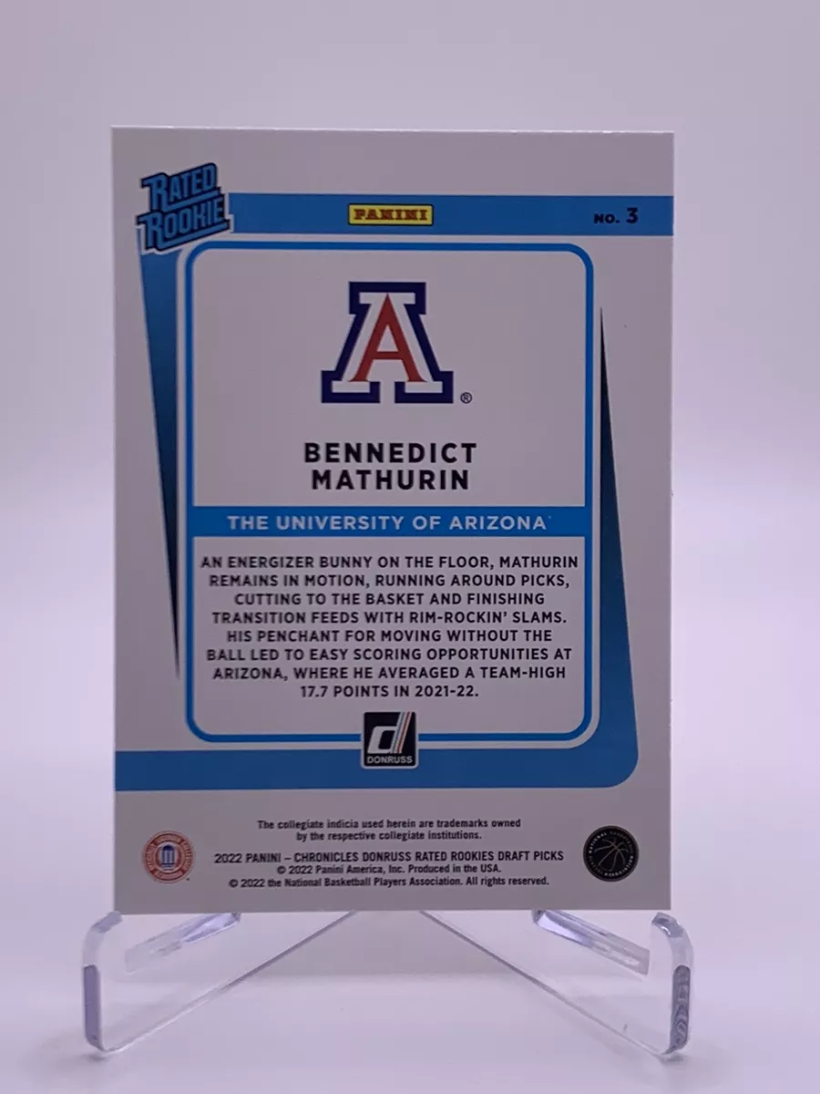 Youth Arizona Wildcats #0 Bennedict Mathurin Red University